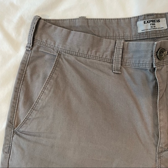 Men’s Gray Express Finn Chino Pants 32/30 - Picture 4 of 8